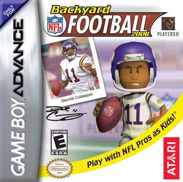 Game Boy Advance Games (GBA) - Backyard Football 2006