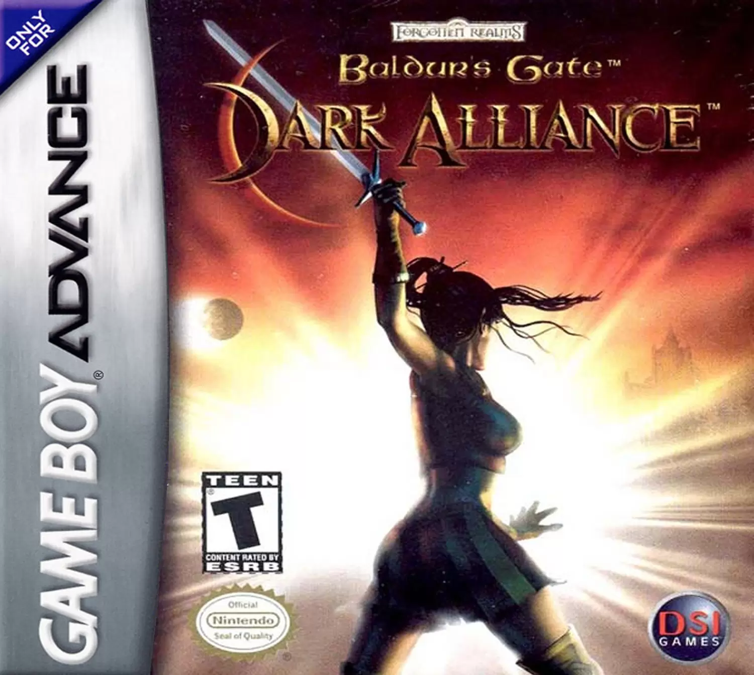 Jeux Game Boy Advance - Baldur\'s Gate: Dark Alliance