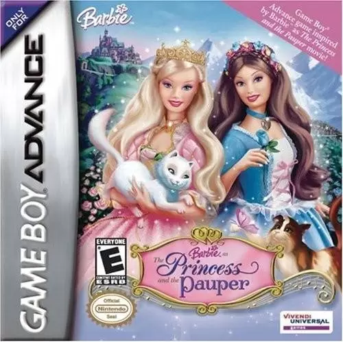 Game Boy Advance Games - Barbie: The Princess and the Pauper