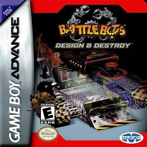 Game Boy Advance Games (GBA) - Battle Bots Design & Destroy