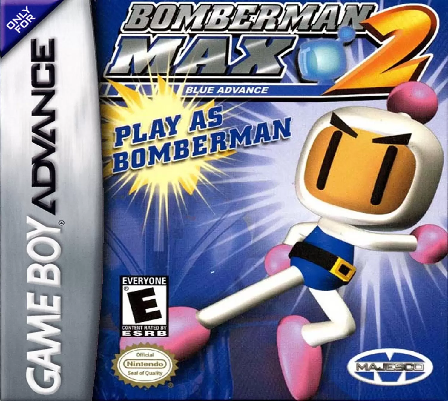 Game Boy Advance Games - Bomberman Max 2: Blue Advance