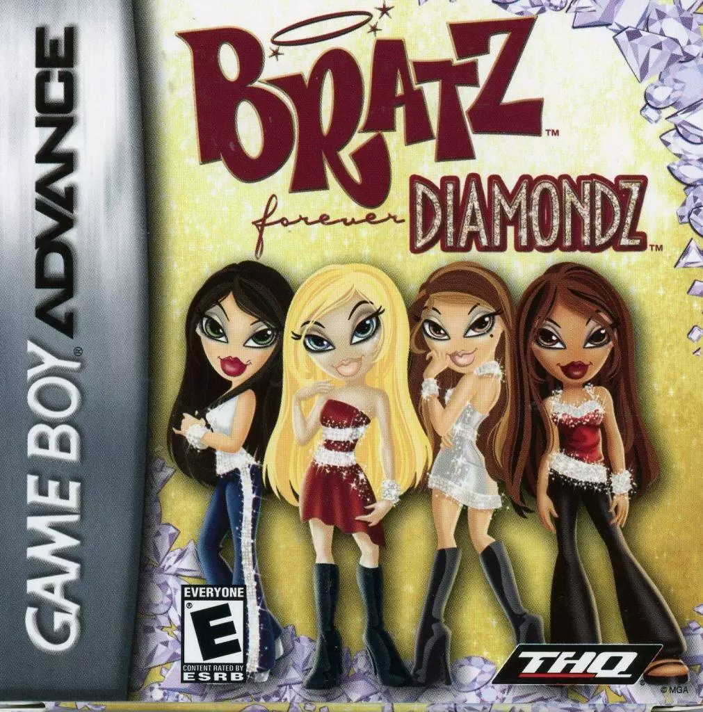 Game Boy Advance Games - Bratz: Forever Diamondz