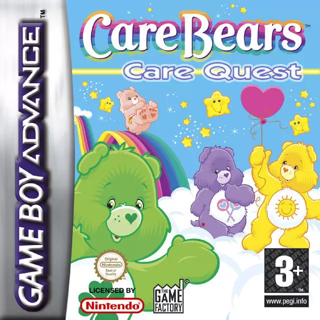 Game Boy Advance Games - Care Bears: The Care Quests