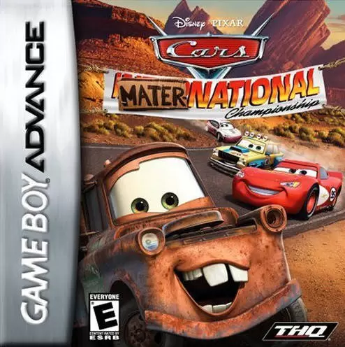 Game Boy Advance Games - Cars Mater-National Championship