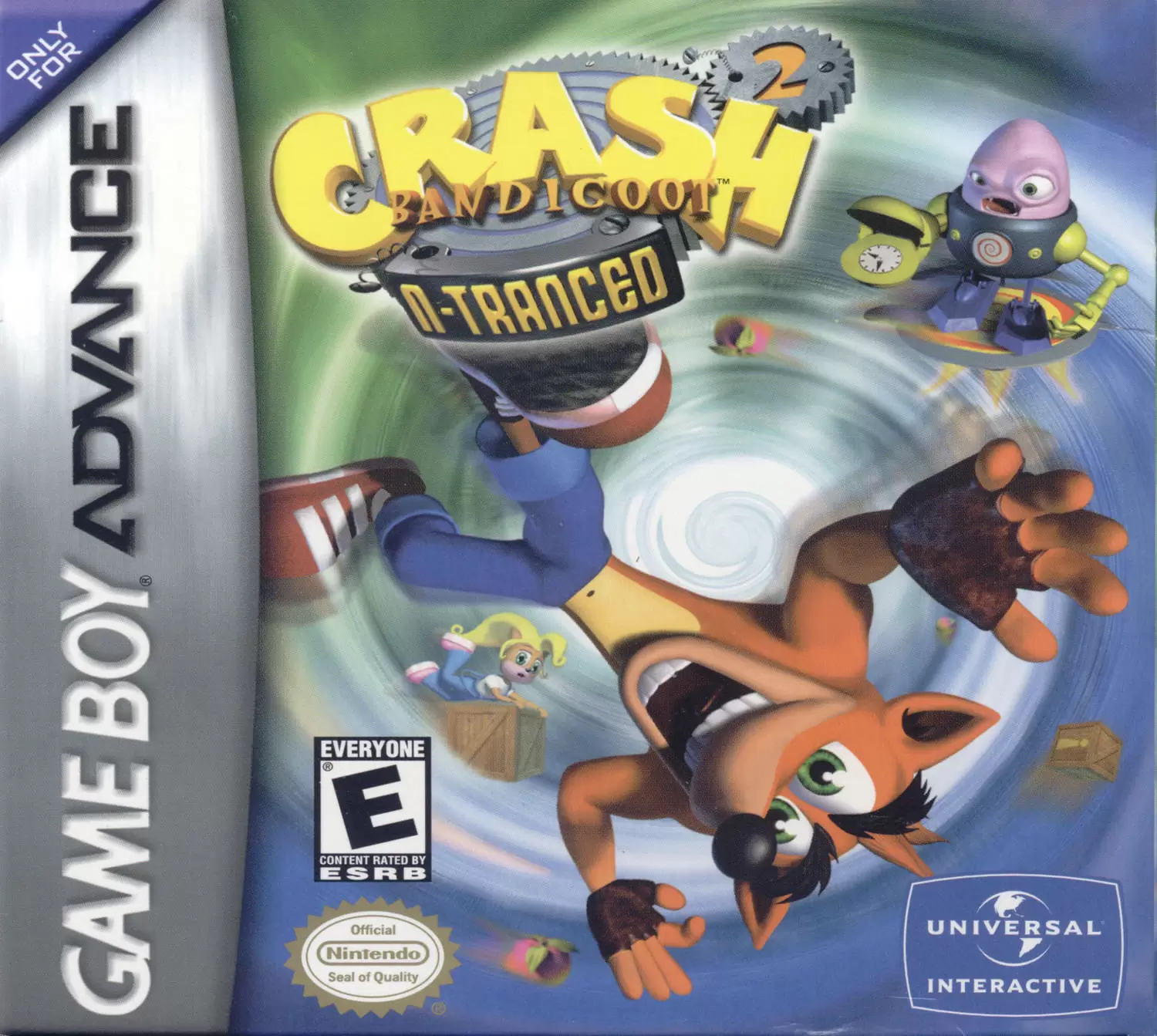 Game Boy Advance Games - Crash Bandicoot 2: N-Tranced