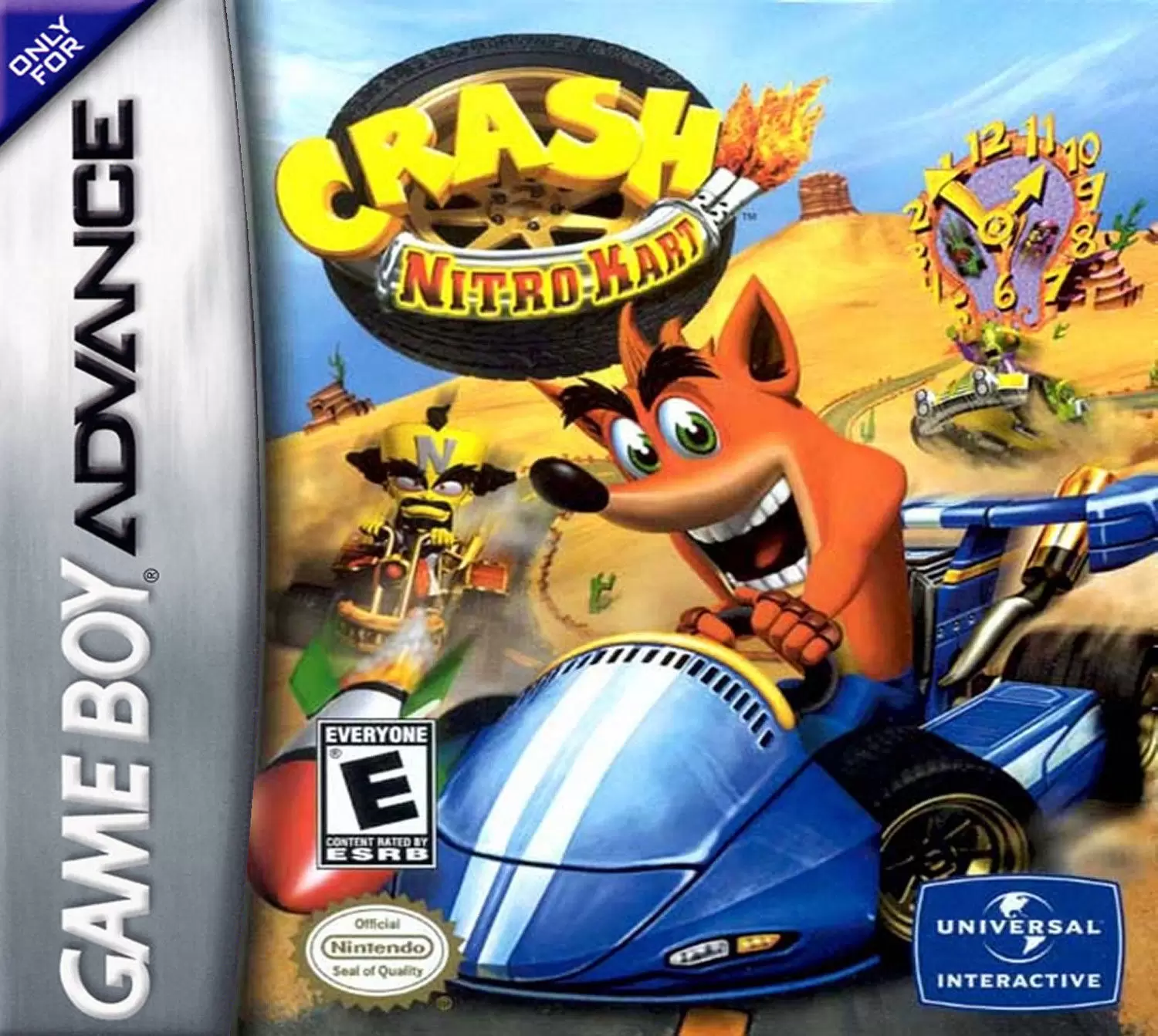 Game Boy Advance Games - Crash Nitro Kart