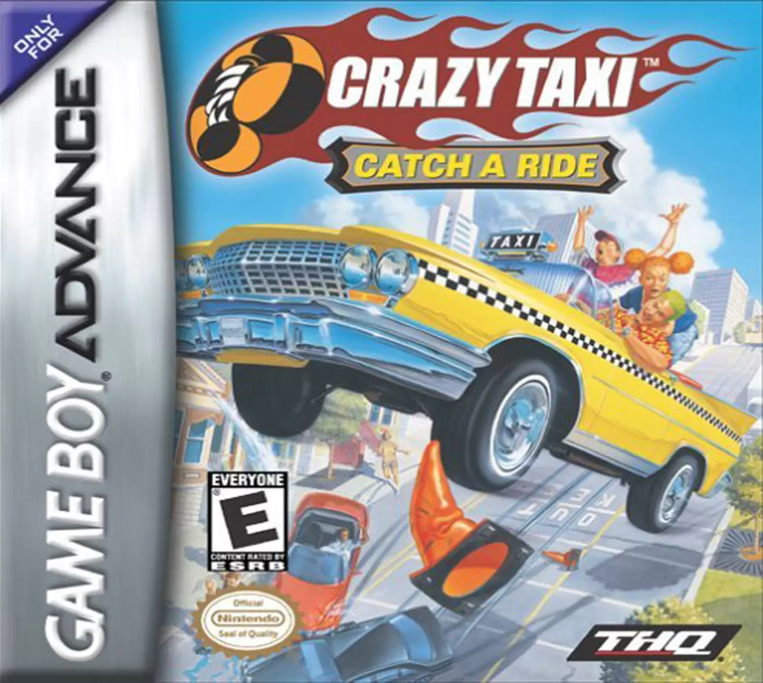 Jeux Game Boy Advance - Crazy Taxi: Catch a Ride