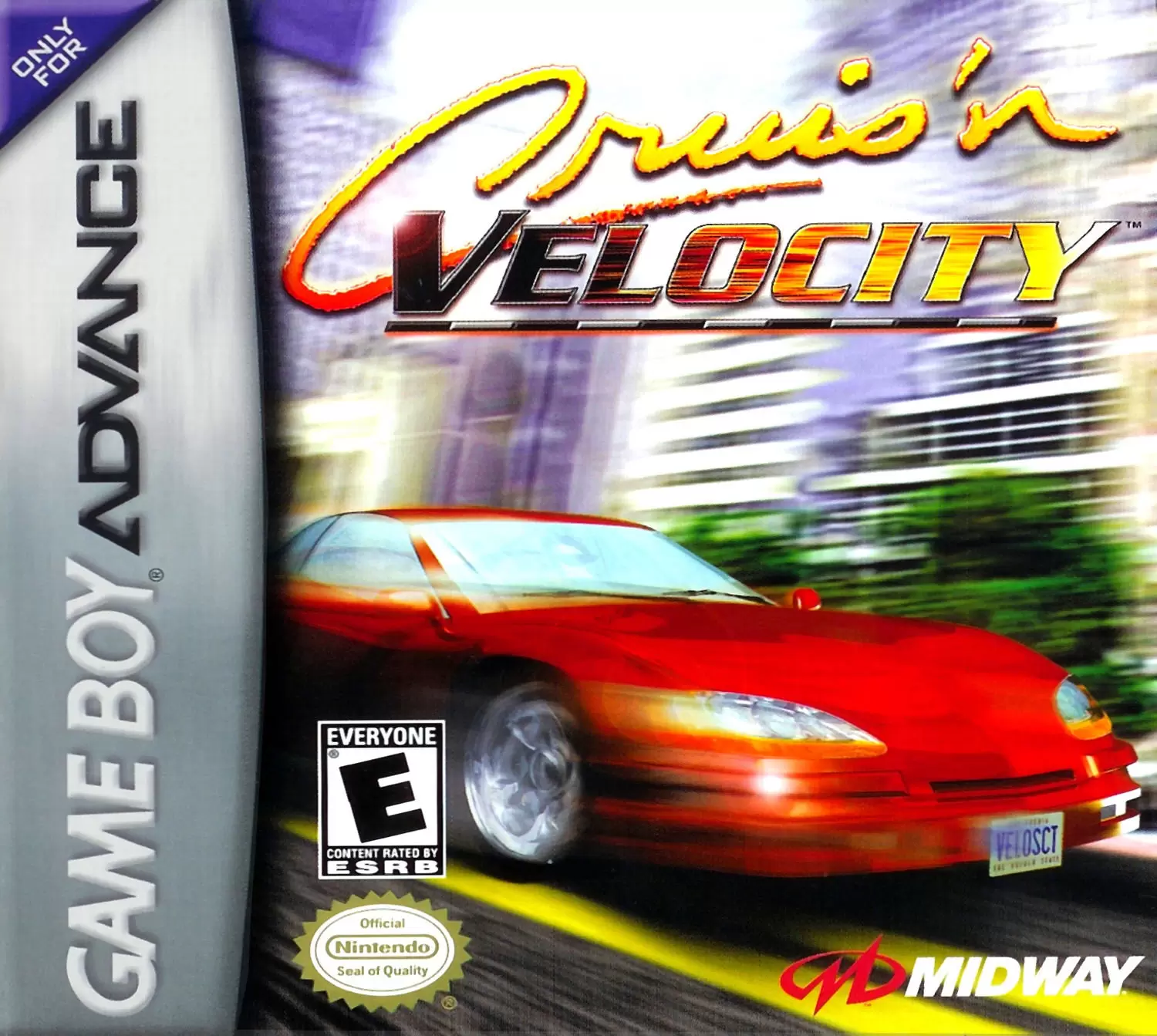 Jeux Game Boy Advance - Cruis\'n Velocity