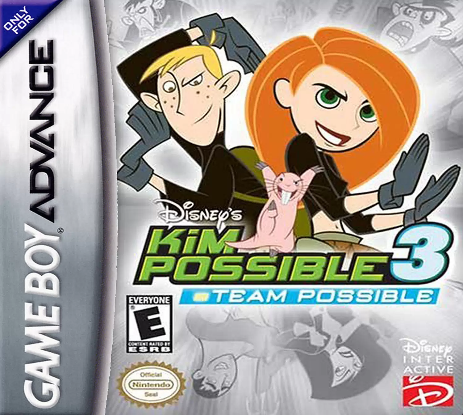 Jeux Game Boy Advance (GBA) - Disney\'s Kim Possible 3: Team Possible