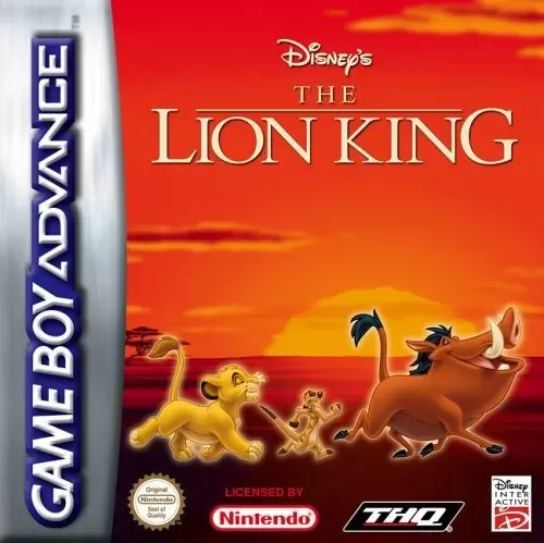 Game Boy Advance Games - Disney\'s The Lion King