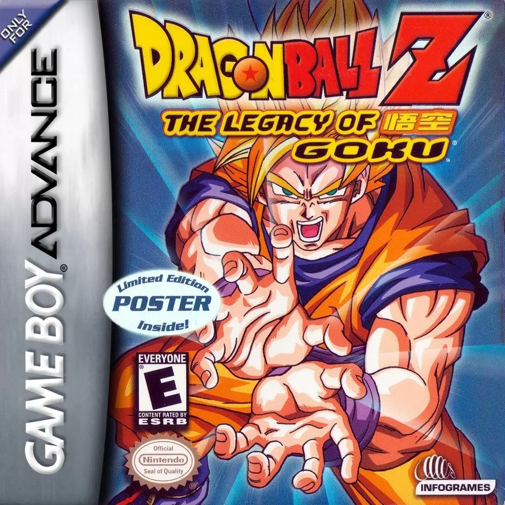 Jeux Game Boy Advance - Dragon Ball Z - Legacy of Goku
