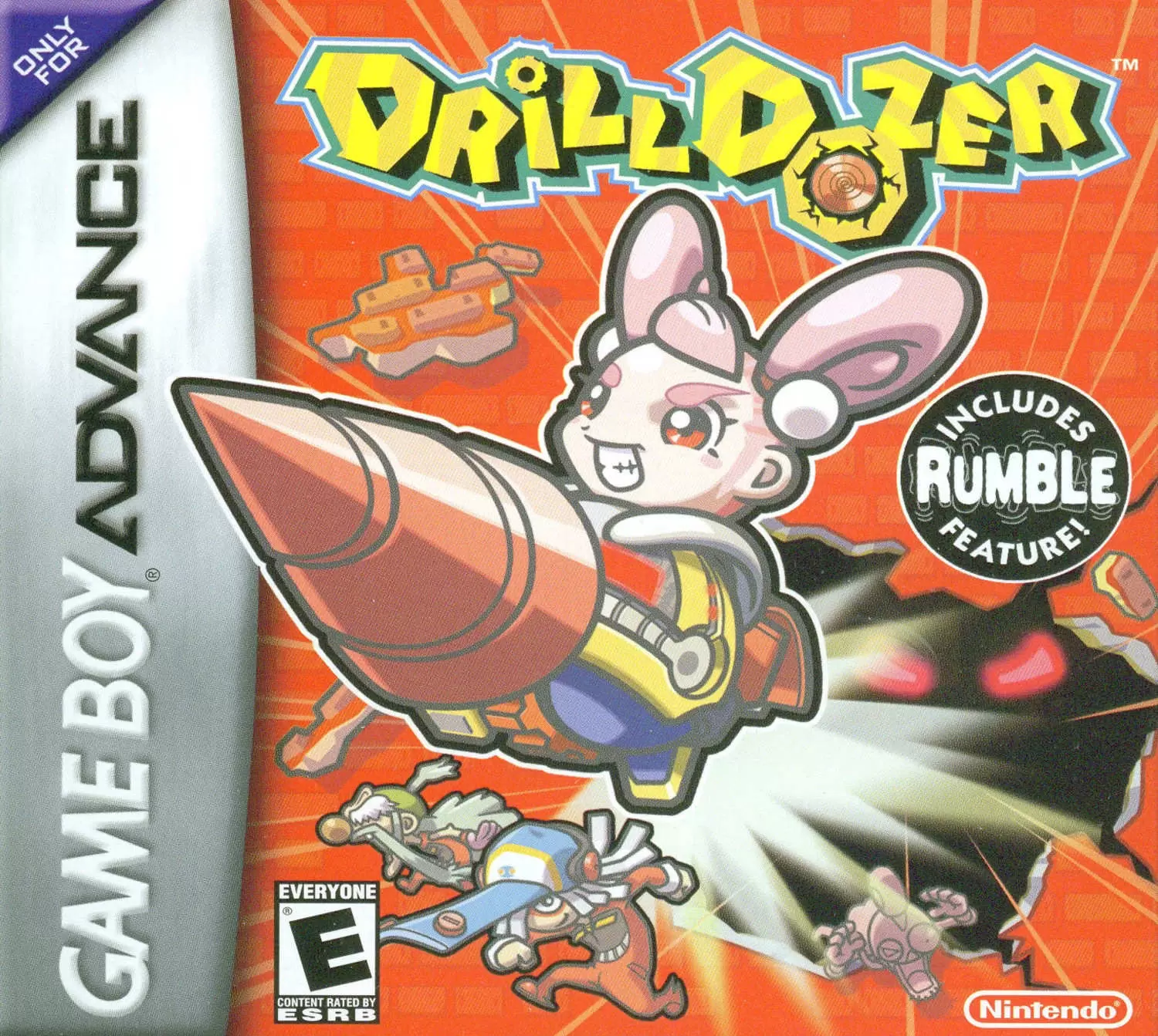 Game Boy Advance Games - Drill Dozer
