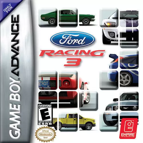 Jeux Game Boy Advance - Ford Racing 3