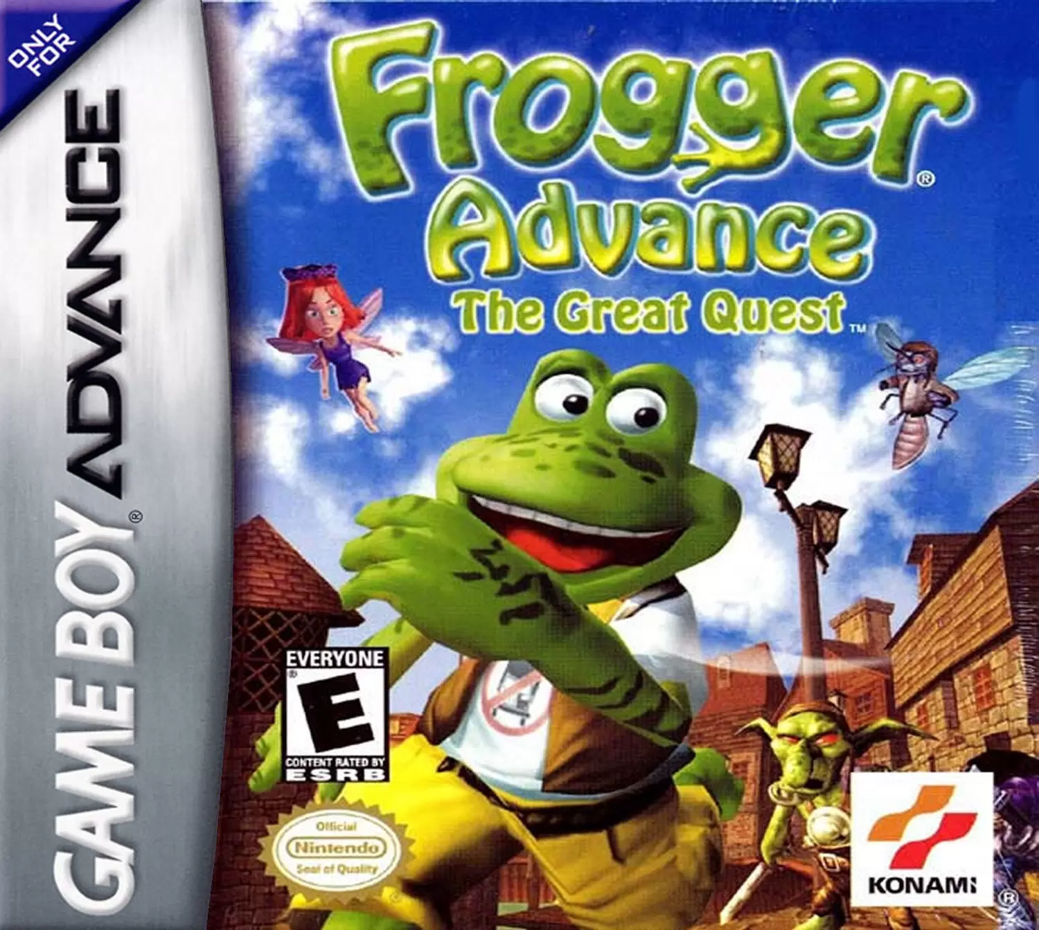 Jeux Game Boy Advance - Frogger Advance: The Great Quest