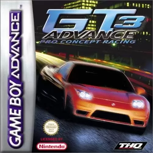 Jeux Game Boy Advance - GT Advance 3: Pro Concept Racing