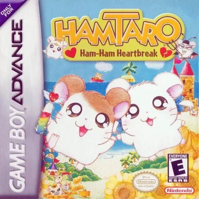 Jeux Game Boy Advance - Hamtaro: Ham-Ham Heartbreak