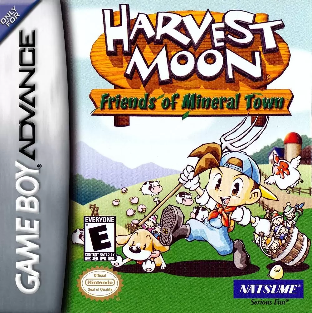 Jeux Game Boy Advance - Harvest Moon: Friends of Mineral Town