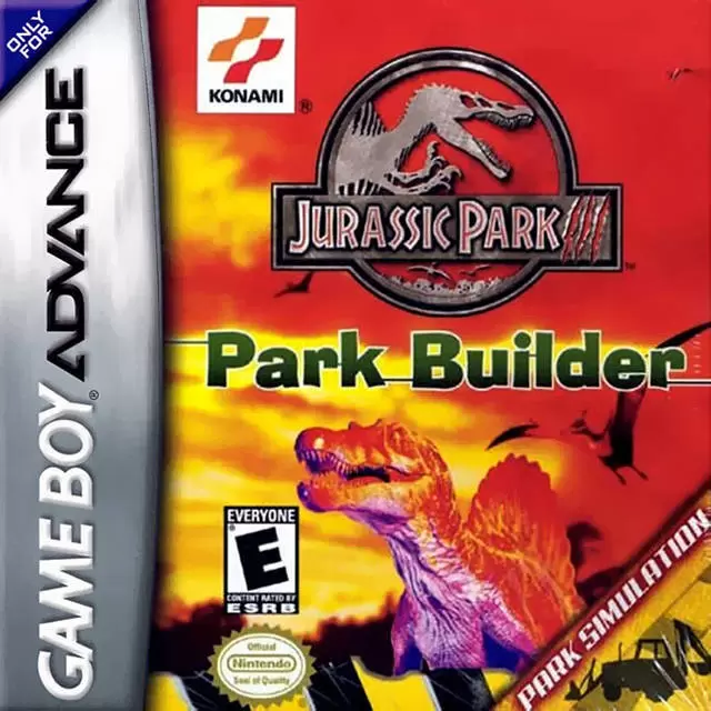Jeux Game Boy Advance - Jurassic Park III: Park Builder