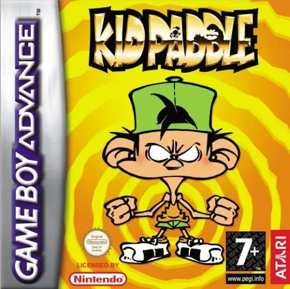 Jeux Game Boy Advance (GBA) - Kid Paddle