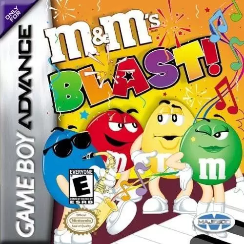 Jeux Game Boy Advance (GBA) - M&M\'s Blast!