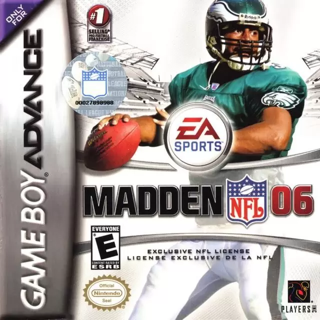 Game Boy Advance Games - Madden NFL 06