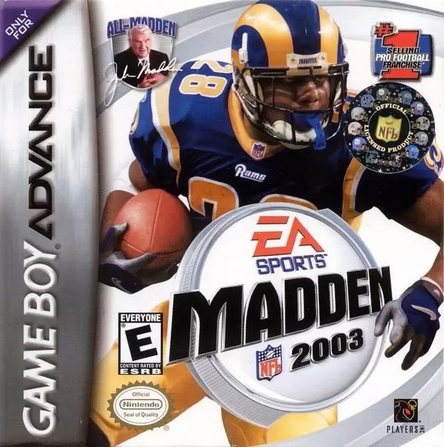 Jeux Game Boy Advance - Madden NFL 2003