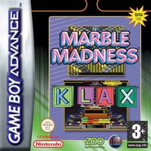Game Boy Advance Games - Marble Madness / Klax