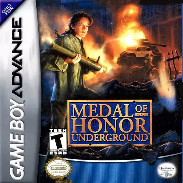 Jeux Game Boy Advance - Medal of Honor: Underground