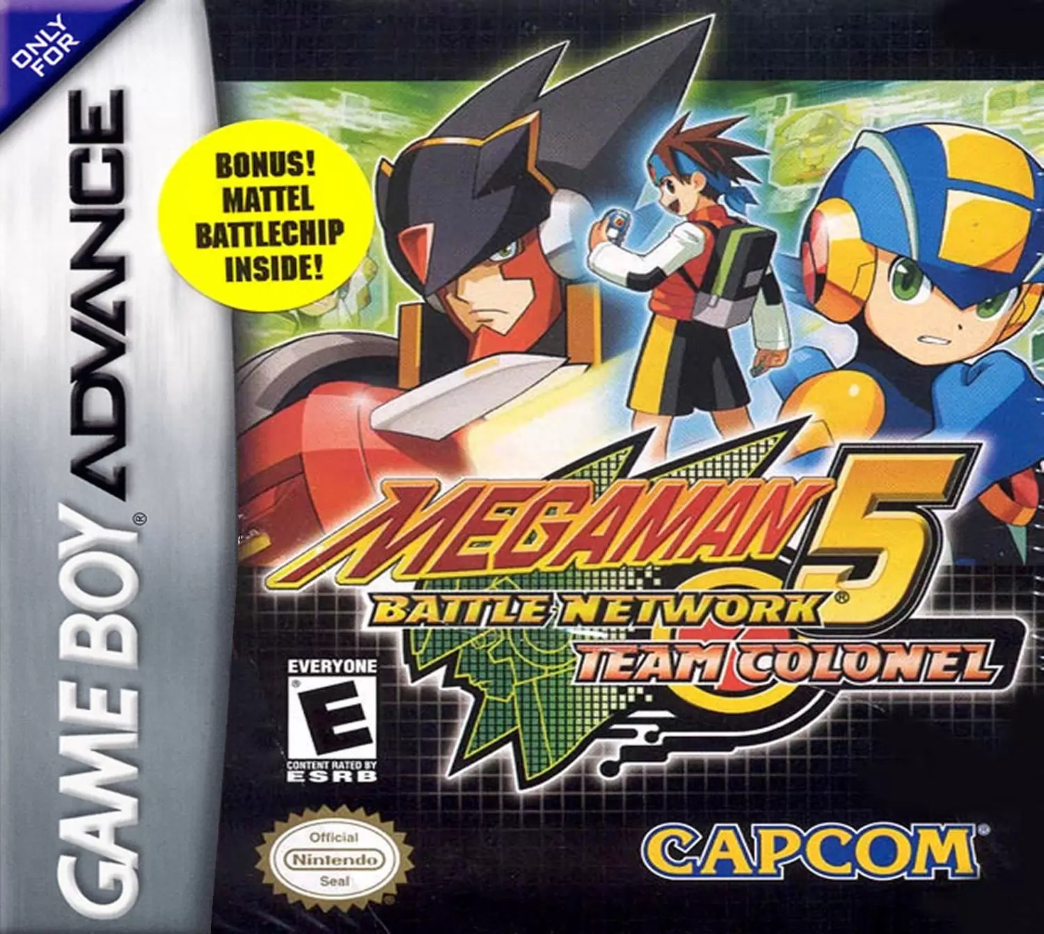 Game Boy Advance Games - Mega Man Battle Network 5: Team Colonel