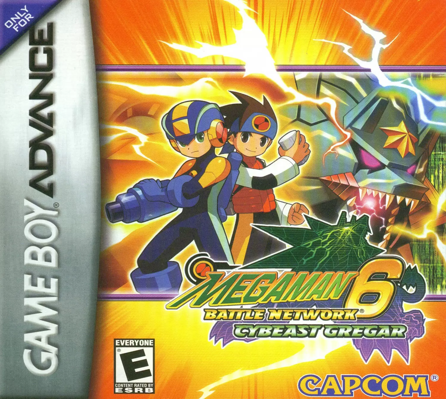 Jeux Game Boy Advance - Mega Man Battle Network 6: Cybeast Gregar