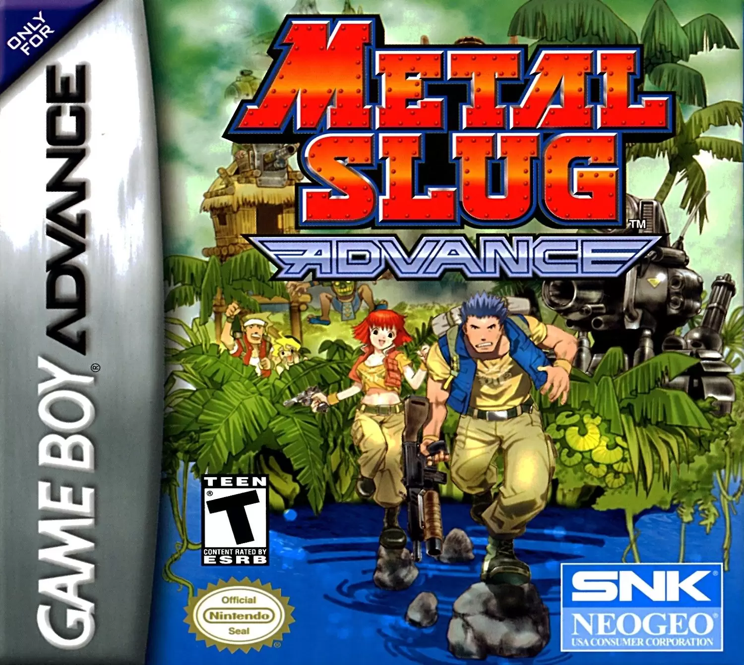 Game Boy Advance Games - Metal Slug Advance