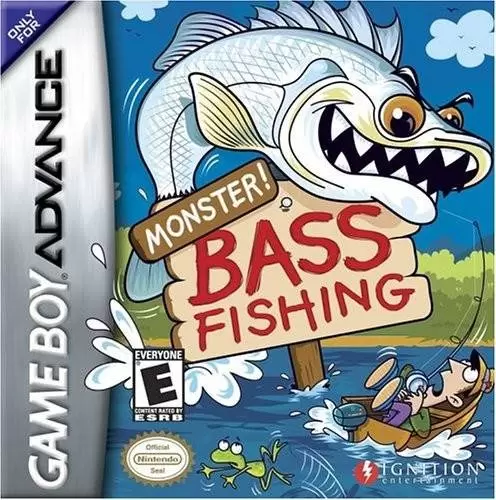 Jeux Game Boy Advance - Monster! Bass Fishing