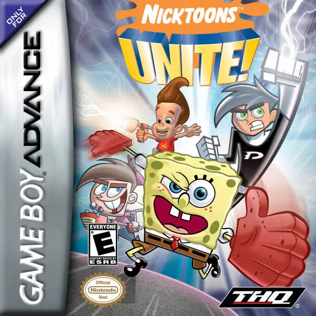 Jeux Game Boy Advance - Nicktoons Unite!