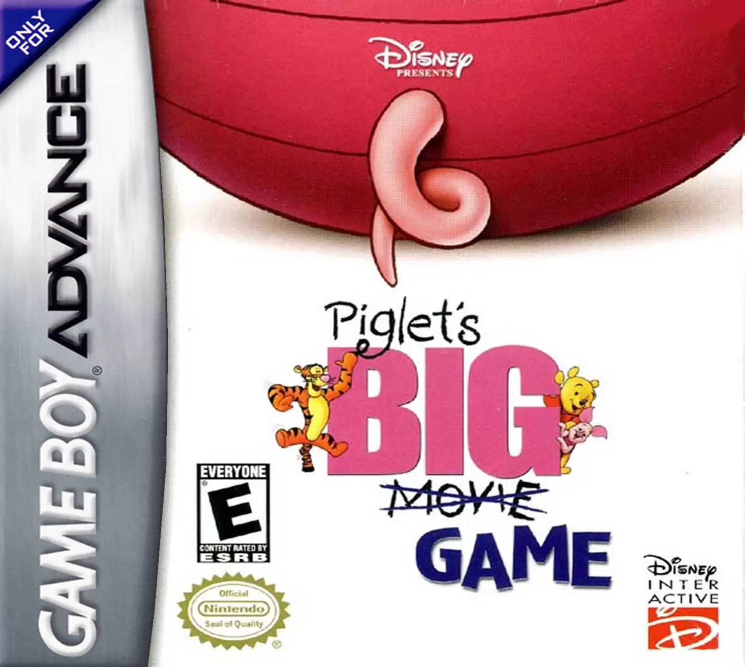 Jeux Game Boy Advance - Piglet\'s Big Game
