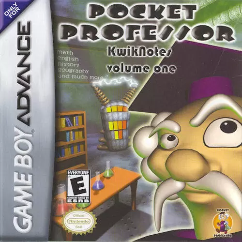 Jeux Game Boy Advance - Pocket Professor KwikNotes Volume One