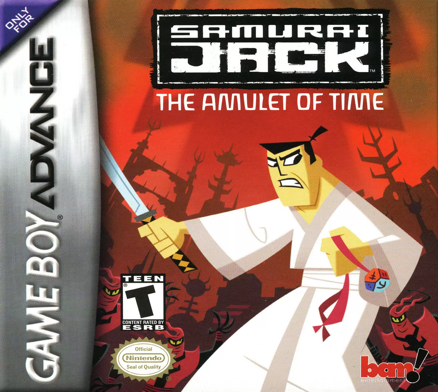 Jeux Game Boy Advance - Samurai Jack: The Amulet of Time