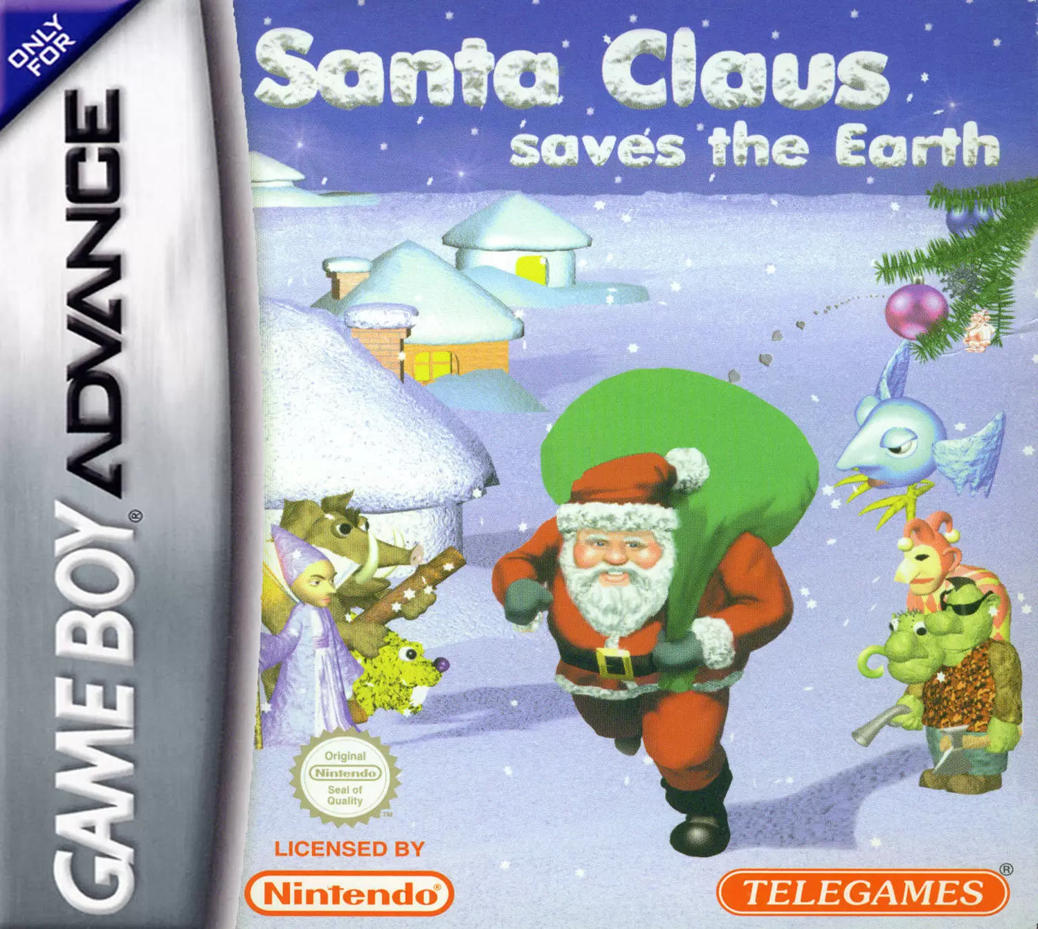 Jeux Game Boy Advance (GBA) - Santa Claus Saves The Earth