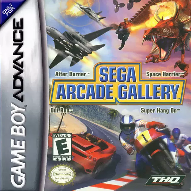 Game Boy Advance Games - Sega Arcade Gallery