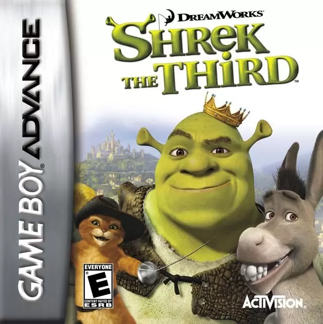 Jeux Game Boy Advance - Shrek the Third