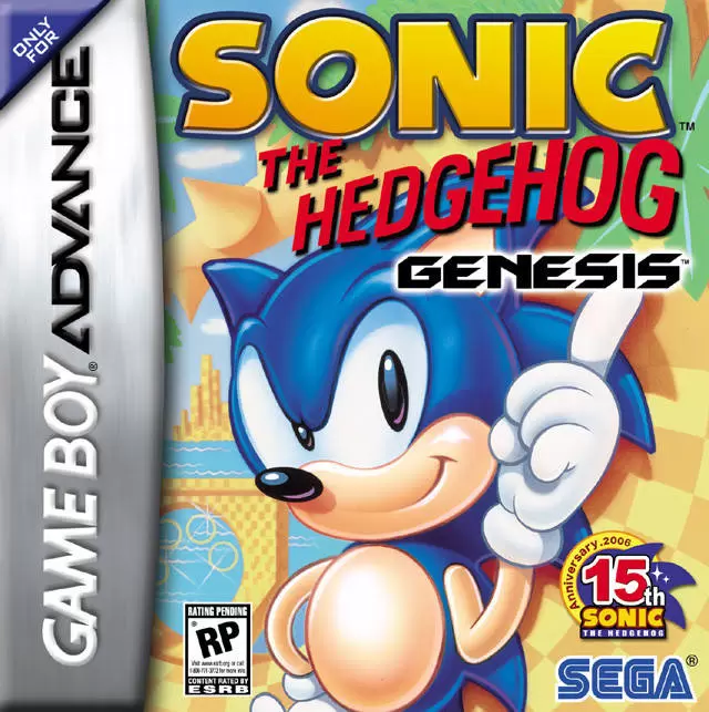 Jeux Game Boy Advance - Sonic the Hedgehog: Genesis