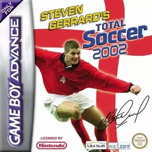 Jeux Game Boy Advance - Steven Gerrard\'s Total Soccer 2002