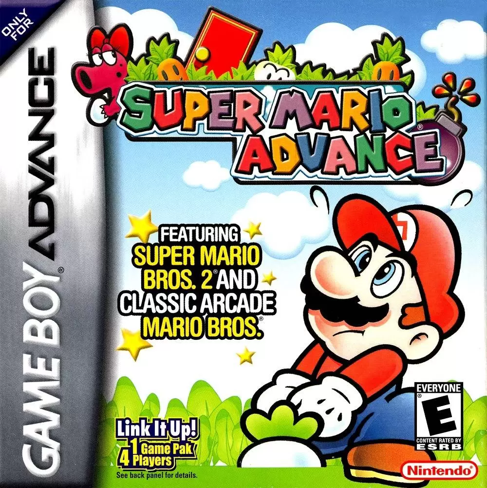 Game Boy Advance Games - Super Mario Advance: Super Mario Bros. 2