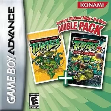 Jeux Game Boy Advance - Teenage Mutant Ninja Turtles Double Pack