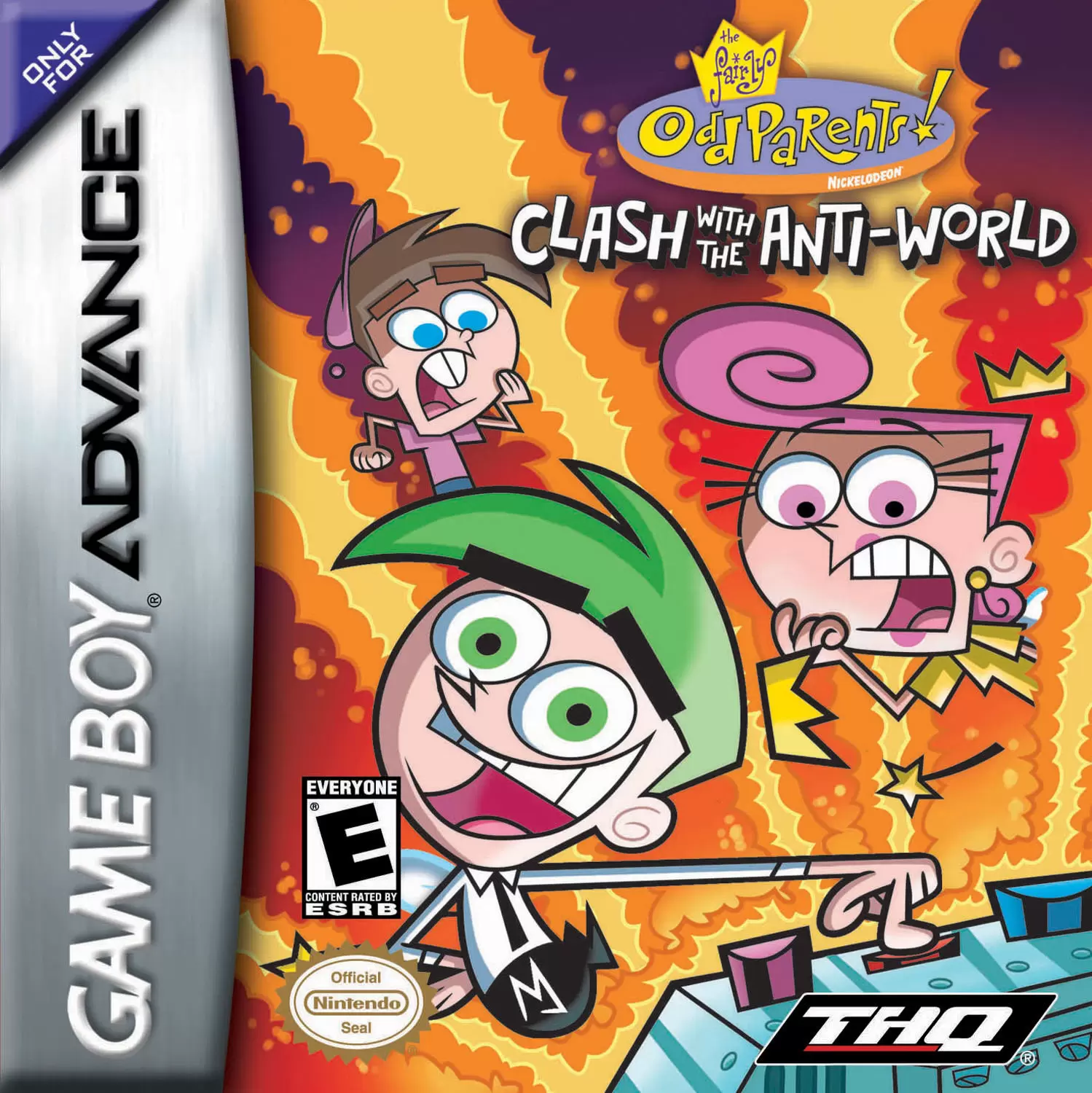 Game Boy Advance Games - The Fairly Odd Parents!: Clash With The Anti-World