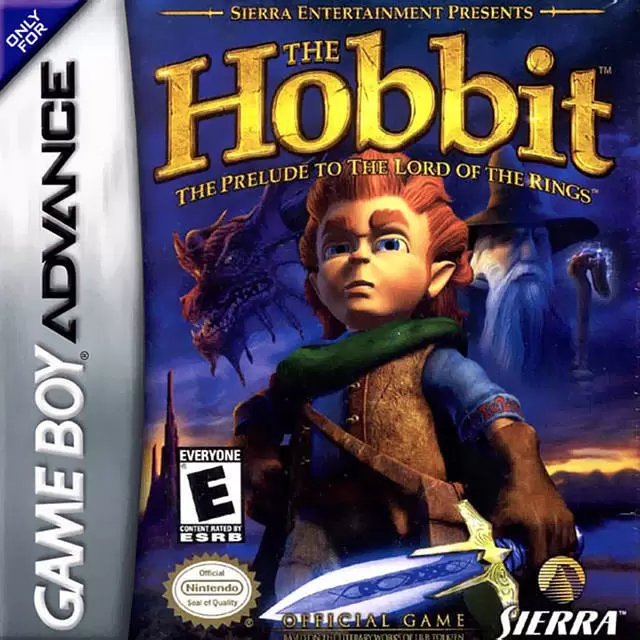 Jeux Game Boy Advance - The Hobbit: The Prelude to the Lord of the Rings