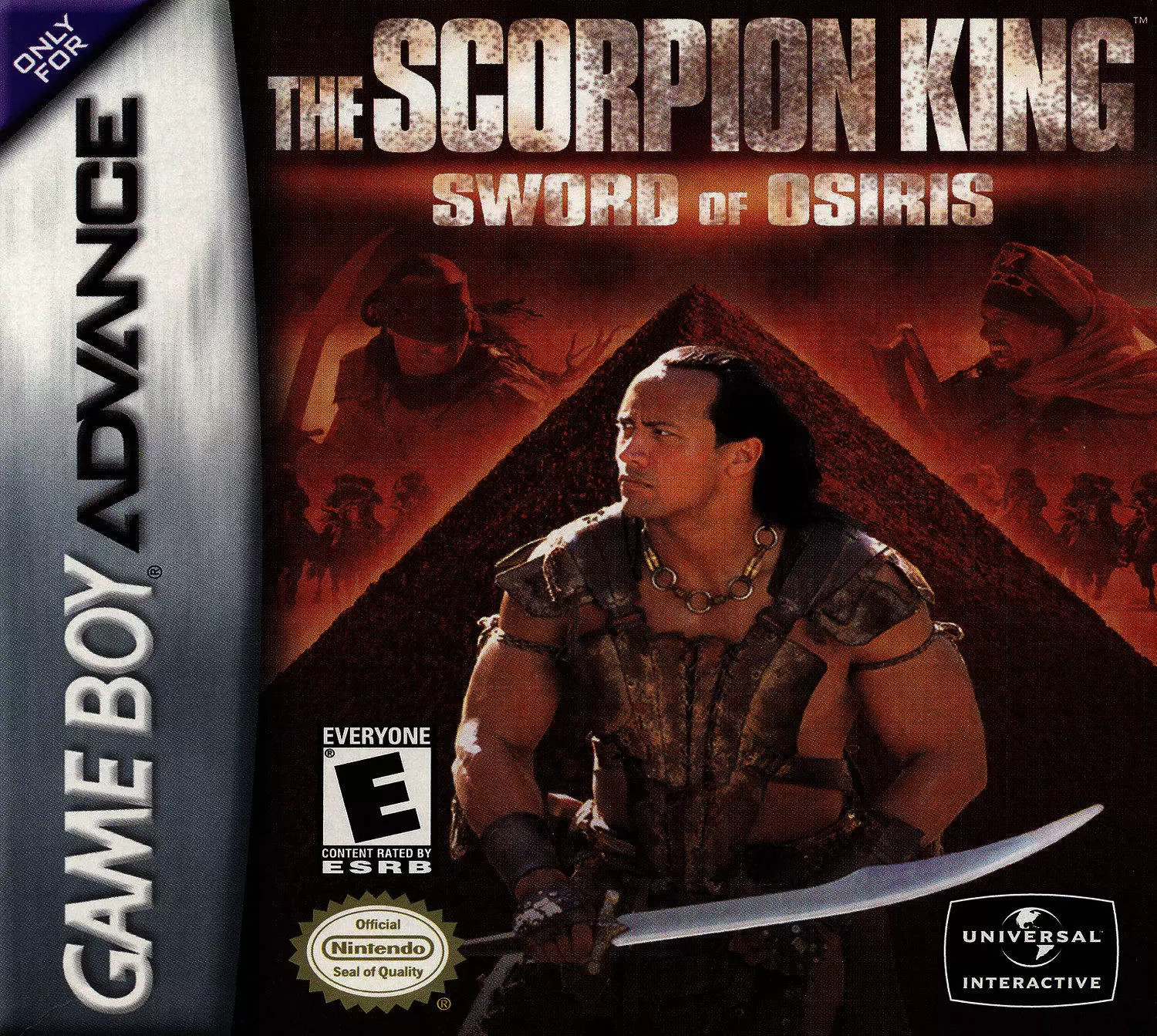 Game Boy Advance Games - The Scorpion King: Sword of Osiris