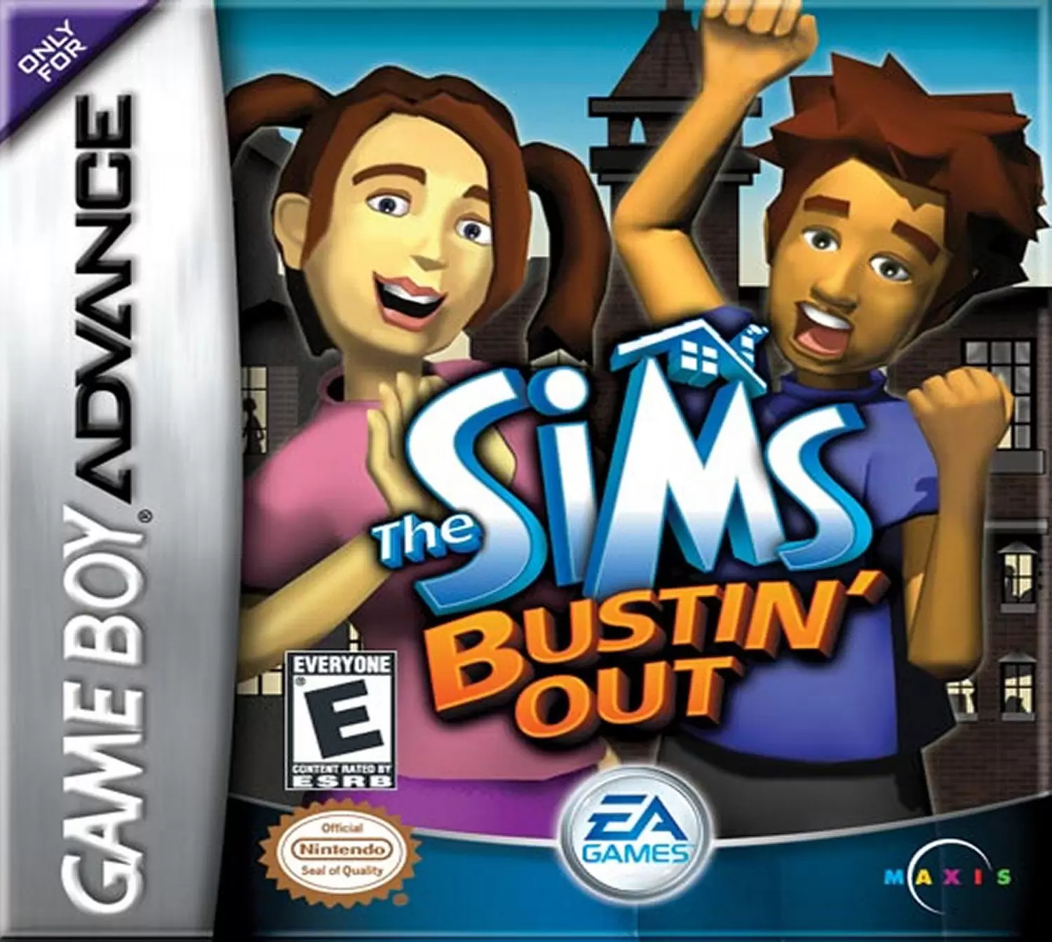 Jeux Game Boy Advance - The Sims: Bustin\' Out