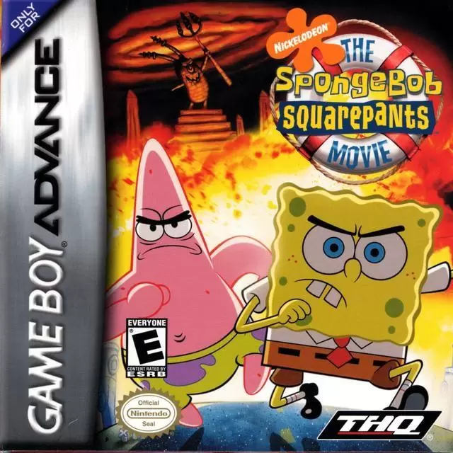 Jeux Game Boy Advance - The SpongeBob SquarePants Movie