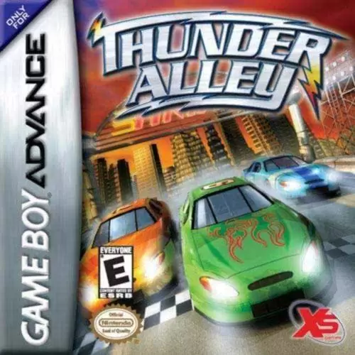 Jeux Game Boy Advance - Thunder Alley