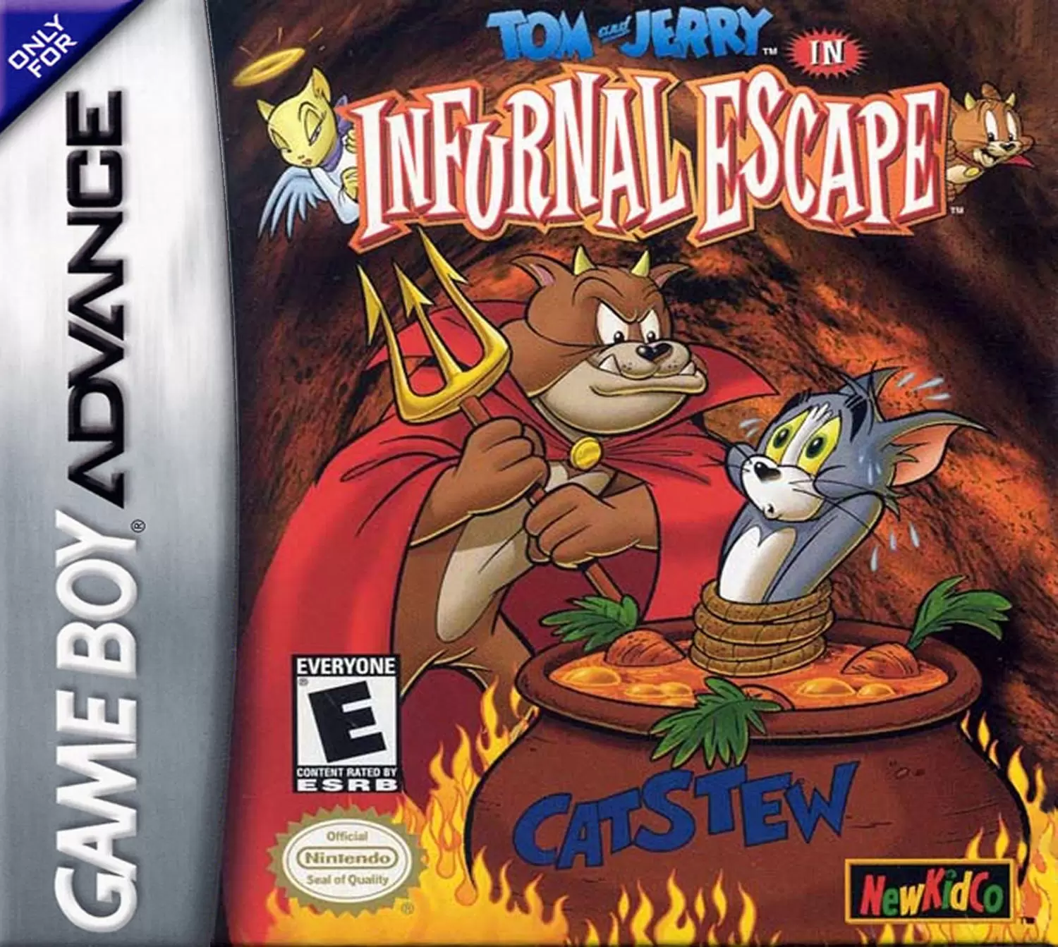 Jeux Game Boy Advance (GBA) - Tom and Jerry: Infurnal Escape